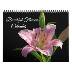 Calendario de Flores Hermosas