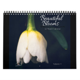 Calendario de Flores Hermosas de 12 Meses