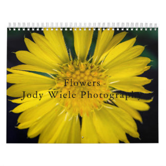 Calendario de flores por Jody Wiele Photography