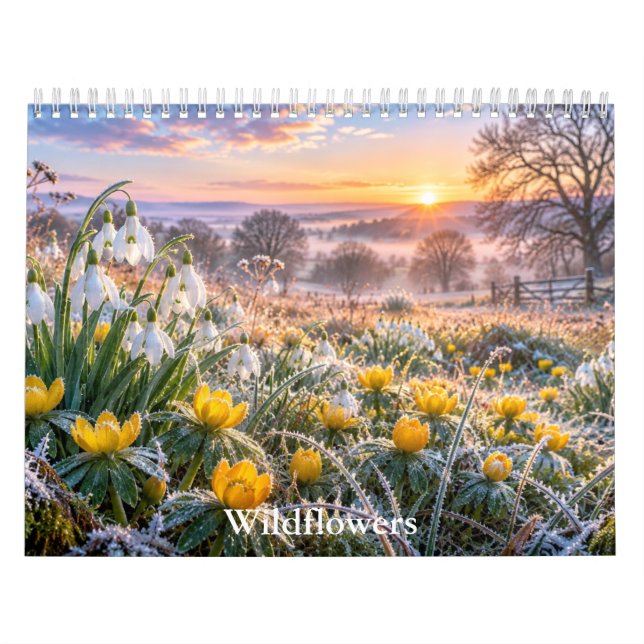 Calendario de flores silvestres (Tapa)