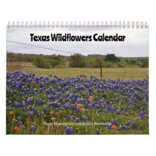 Calendario de Flores Silvestres de Texas