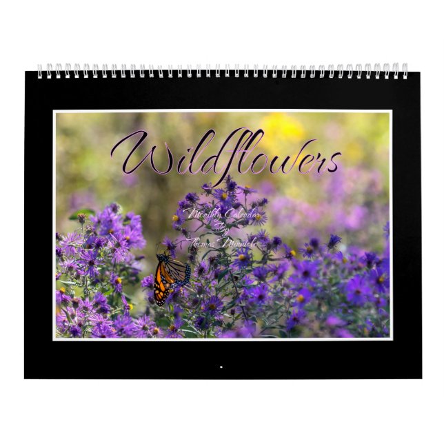 Calendario de flores silvestres por Thomas Minutol (Tapa)