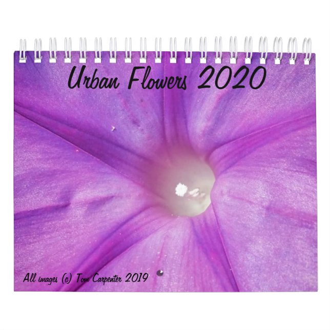 Calendario de flores urbanas 2020 (Tapa)