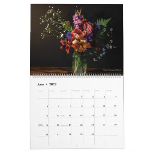 Calendario de Flores y Aves 2022