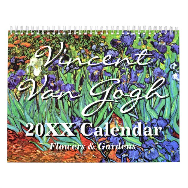 Calendario de flores y jardines de Vincent Van Gog (Tapa)