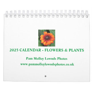 Calendario de flores y plantas 2025