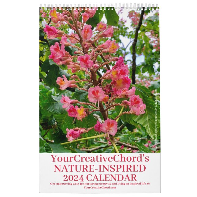 Calendario de Flores YourCreativeChord 2024 (Tapa)