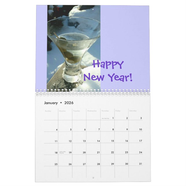 Calendario de Foodies (Jan 2026)