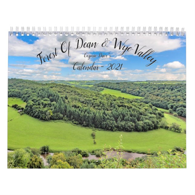 Calendario de Forest Of Dean & Wye Valley - 2021 (Tapa)