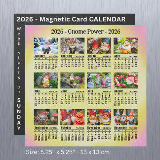 Calendario de fotografía de 2026 Personalizado Ini