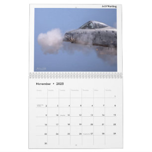 Calendario de fotografía de aviación militar de 20