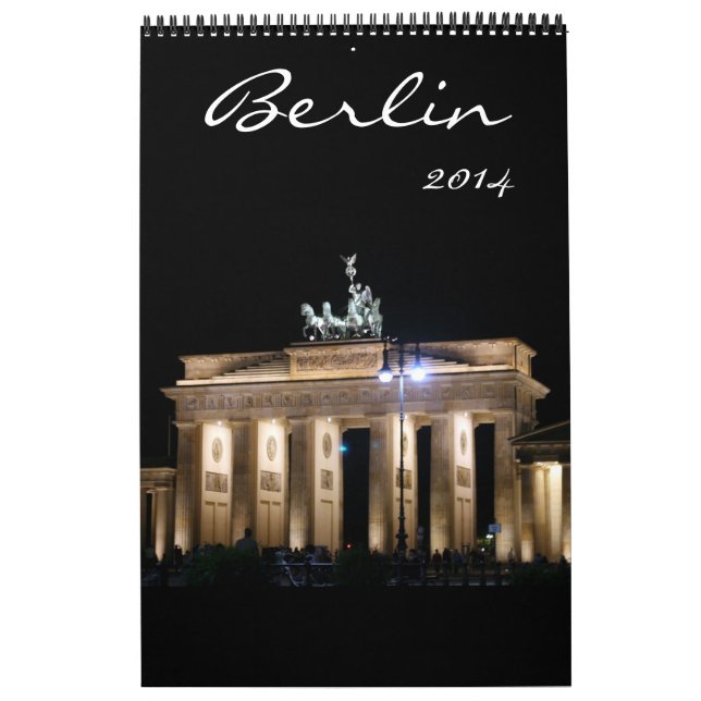 calendario de fotografía de berlín alemania 2014 (Tapa)