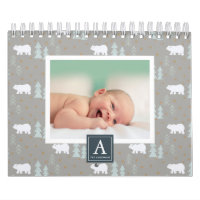 Calendario de fotografía de fondo estacional del o