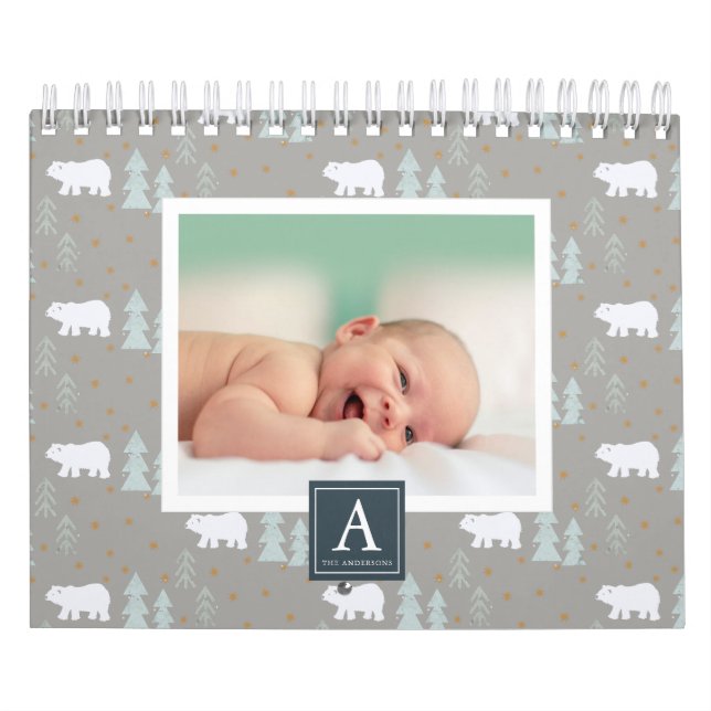Calendario de fotografía de fondo estacional del o (Tapa)