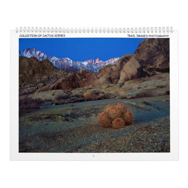 Calendario de fotografía de imágenes de rastreo (Tapa)