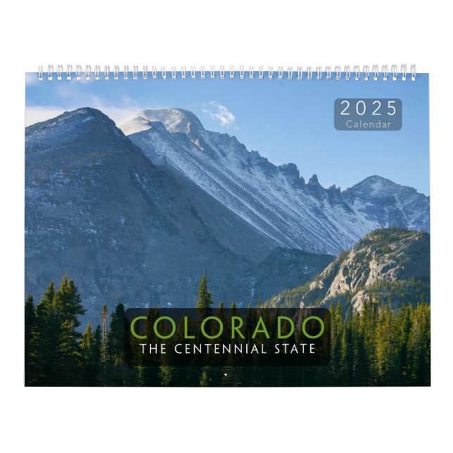 Calendario de fotografía de naturaleza de Colorado (Tapa)