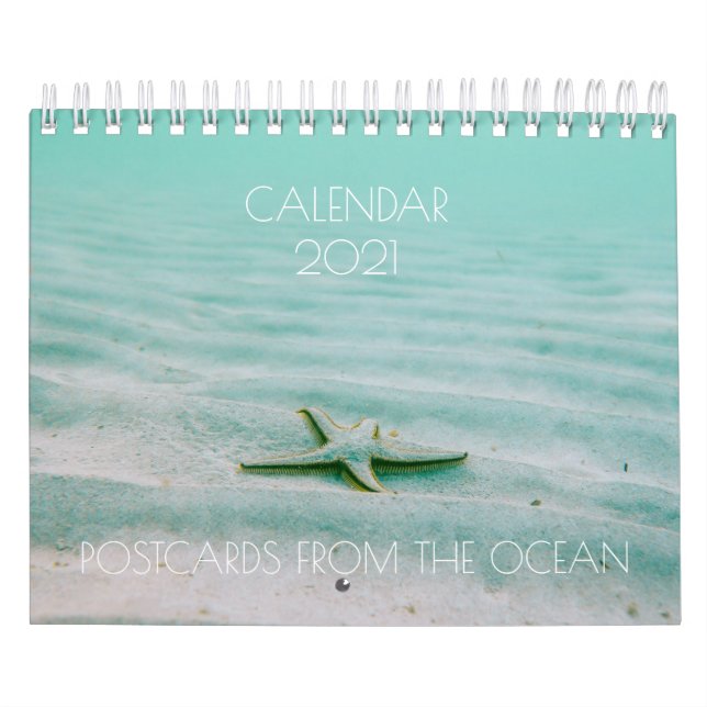 CALENDARIO DE FOTOGRAFÍA DE OCÉANO (Tapa)