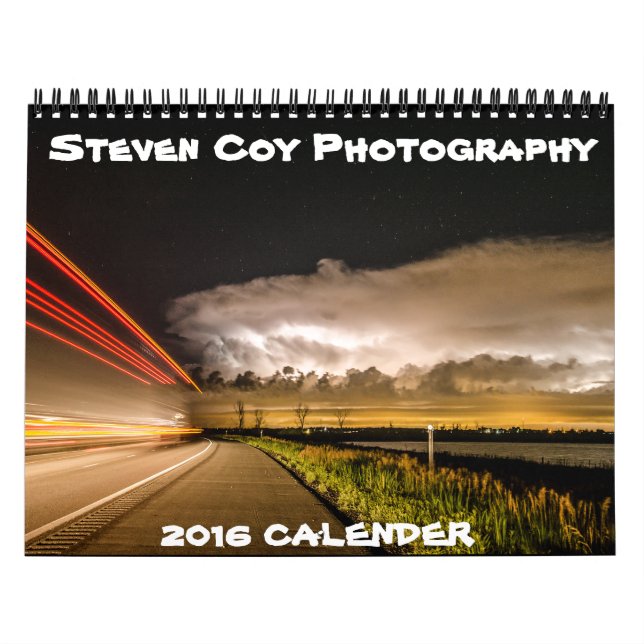Calendario de Fotografía de Steven Coy 2016 (Tapa)