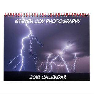 Calendario de Fotografía de Steven Coy 2018