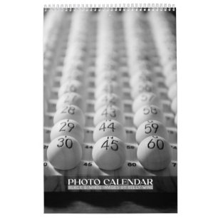 Calendario de Fotografía en Blanco y Negro Impresi