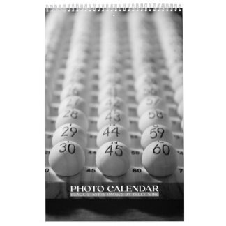 Calendario de Fotografía en Blanco y Negro Impresi