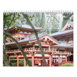 Calendario de fotografía espiritual del Buda Zen