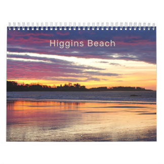 Calendario de fotografía principal de Higgins Beac