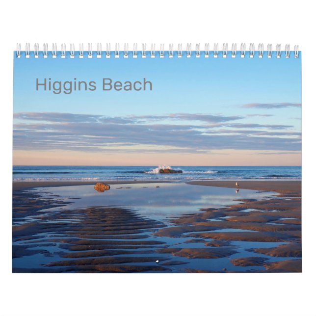 Calendario de fotografía principal de Higgins Beac (Tapa)