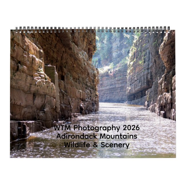 Calendario de fotografía WTM 2026 (11x14) (Tapa)