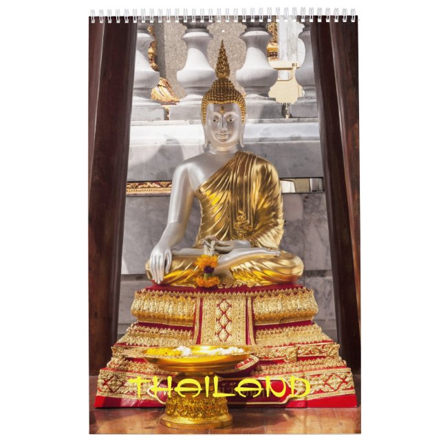 Calendario de fotografías de Tailandia (Tapa)