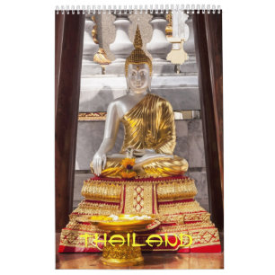 Calendario de fotografías de Tailandia
