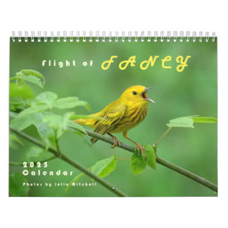 Calendario de fotos de aves 2025 - Warblers