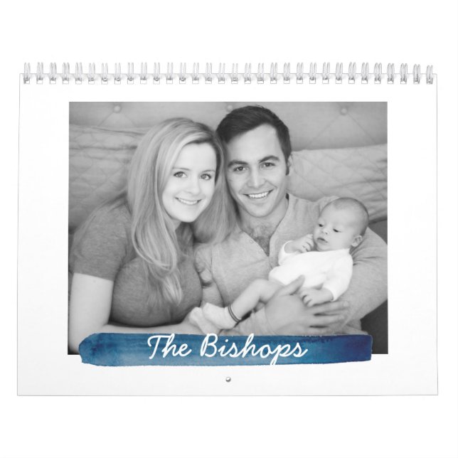 Calendario de fotos de banda acuática de la marina (Tapa)