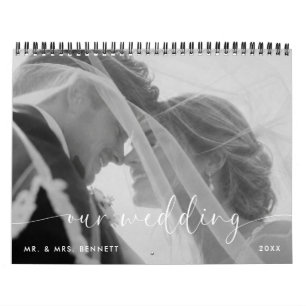 Calendario de Fotos de Boda