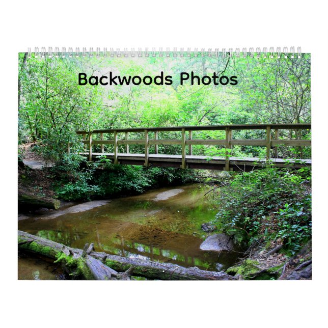 Calendario de Fotos de Bosques Rurales (Tapa)