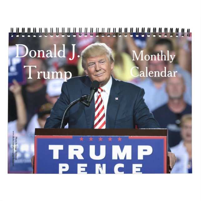 Calendario de fotos de campaña clásico de Donald J (Tapa)