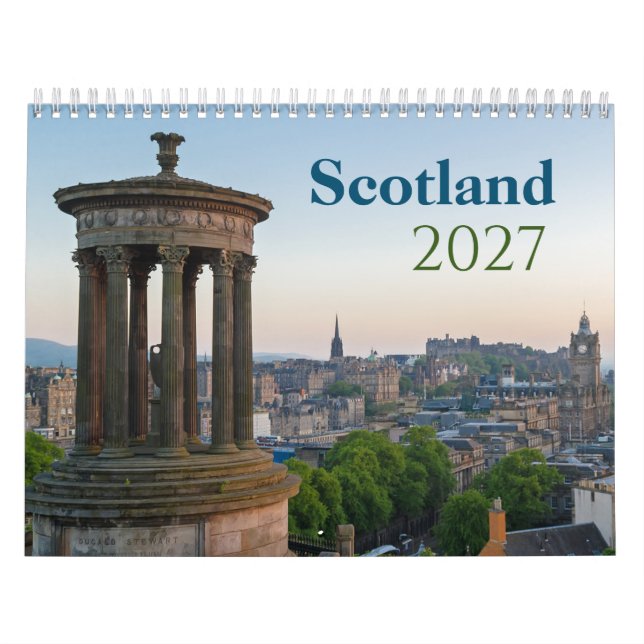 Calendario de Fotos de Escocia 2026 (Tapa)
