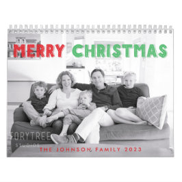 Calendario de fotos de Feliz Navidad 2023