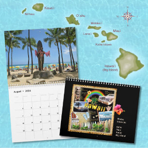 Calendario de fotos 🌺 de Hawái