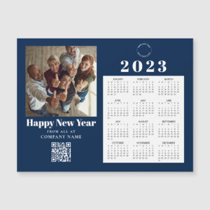Calendario de fotos de la compañía 2023 Logo de QR