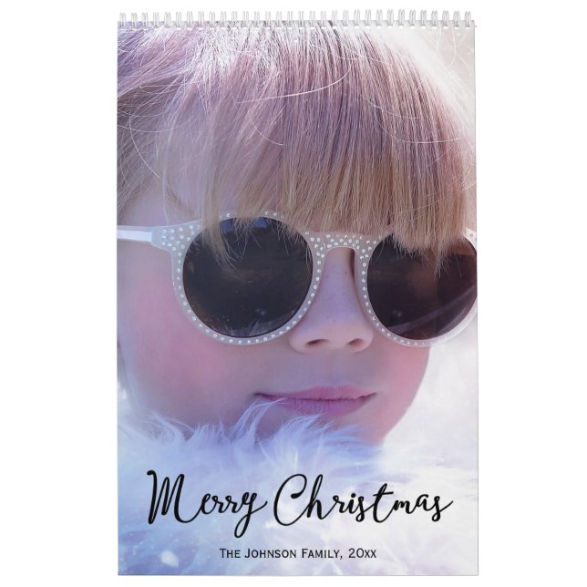 Calendario de fotos de navidad (Tapa)