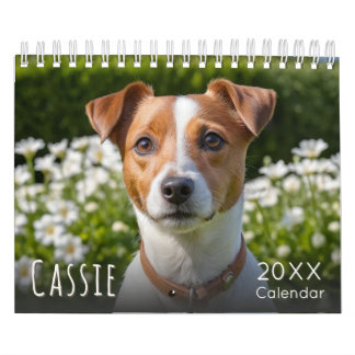 Calendario de Fotos de Perro Personalizado