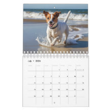 Calendario de Fotos de Perro Personalizado
