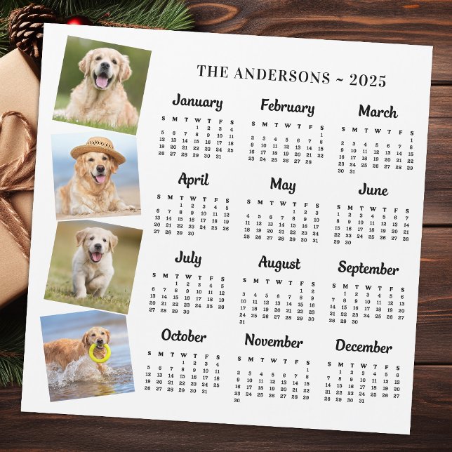 Calendario de fotos de perros de Mascotas familiar (Subido por el creador)
