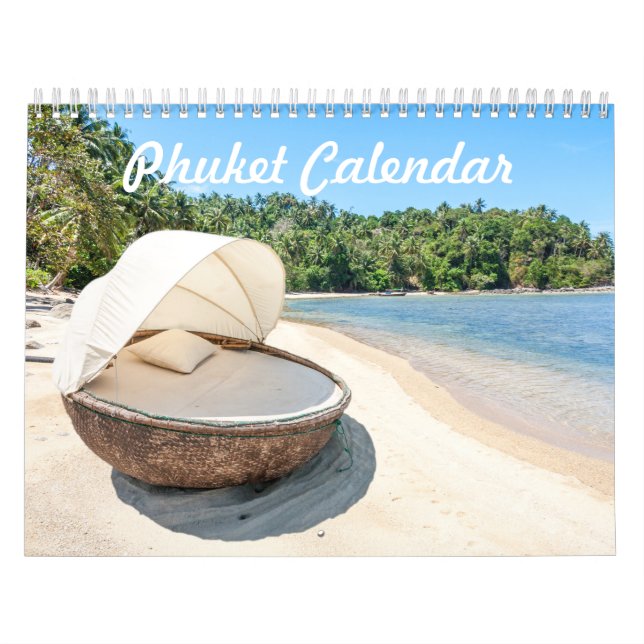 Calendario de fotos de Phuket (Tapa)