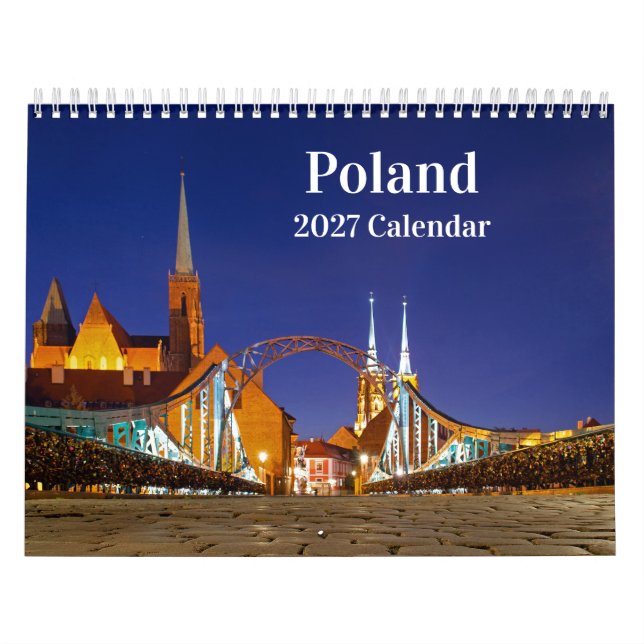Calendario de Fotos de Polonia 2027 (Tapa)