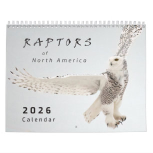 Calendario de fotos de rapaces de Norteamérica 202