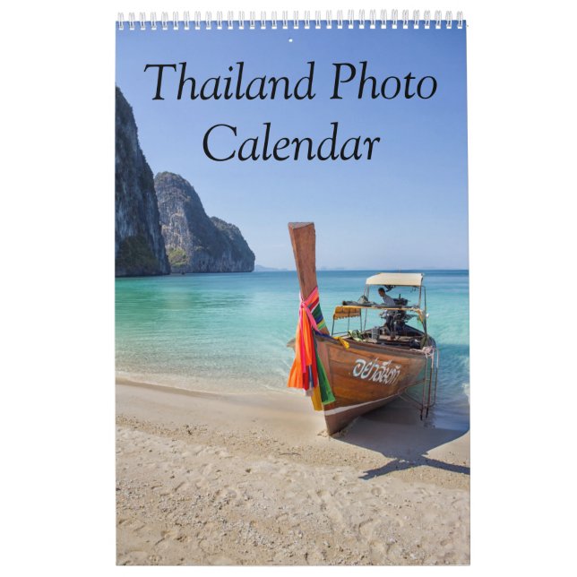 Calendario de fotos de Tailandia (Tapa)
