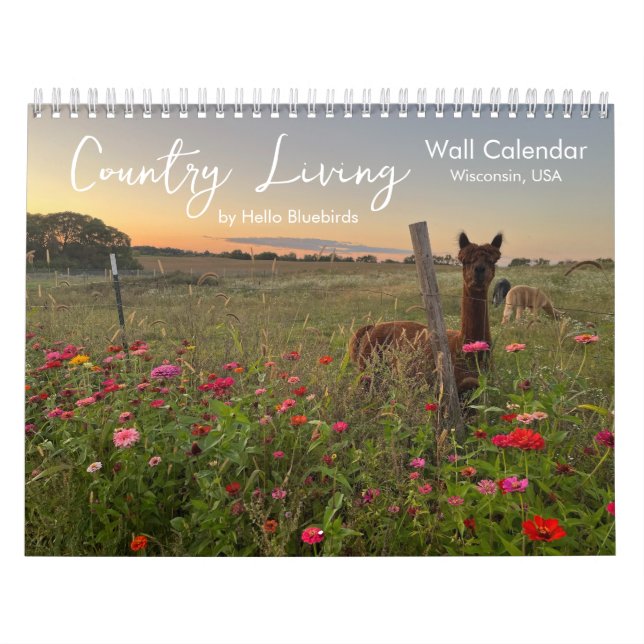 Calendario de Fotos de Vida en el Campo (Tapa)