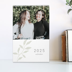Calendario de Fotos Elegante Follaje de Salvia 202
